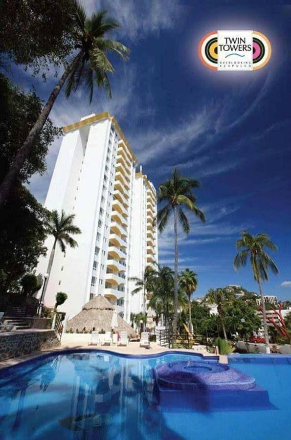 Twin Towers Departamento VIP PLAYA ACAPULCO Appartement Buitenkant foto